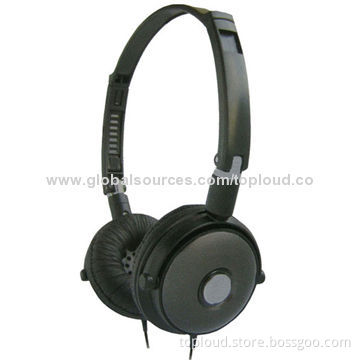 Computer Headset with 1.5m Cable Length, 3.5mm Stereo Plug, 40mm Speaker Range